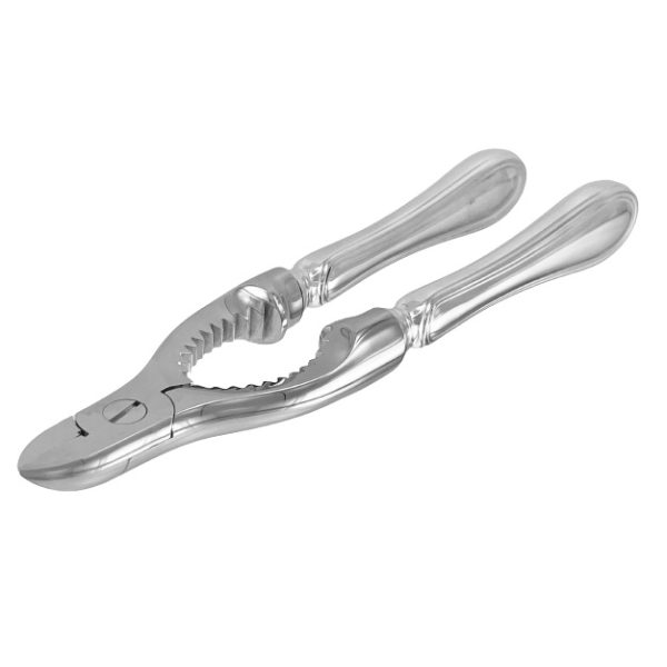 Pinza stappa champagne in argento stile inglese Dassi srl